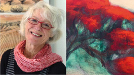 a photo of artist Mary Ferguson