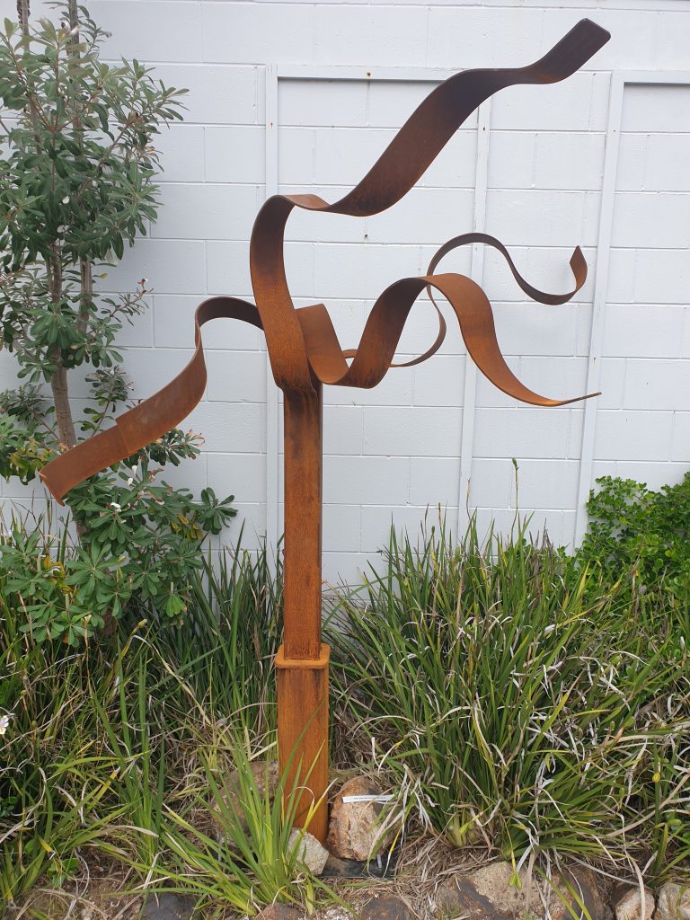 steel oudoor sculpture